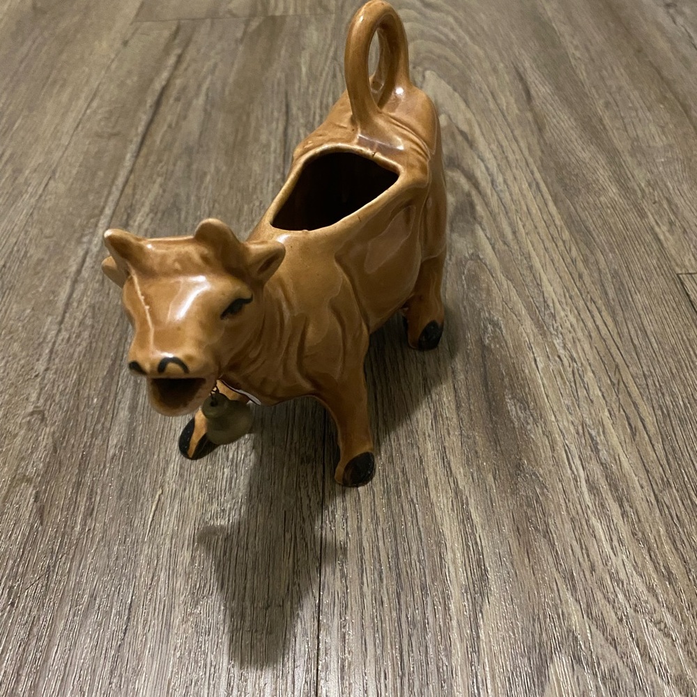 Brown Cow Ceramic Creamer - Picture 2 of 2